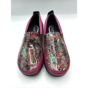 Klogs Ashbury Zen Tangle Clogs Women's 6.5 M Slip On Pink/ Black